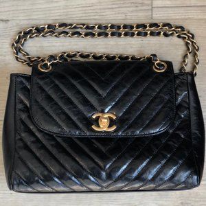 Chanel Neutrals Hamptons CC Flap Bag